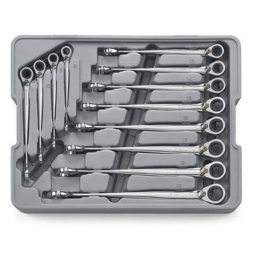 12 Piece Reversible Ratcheting Wrench Set Metric W793257