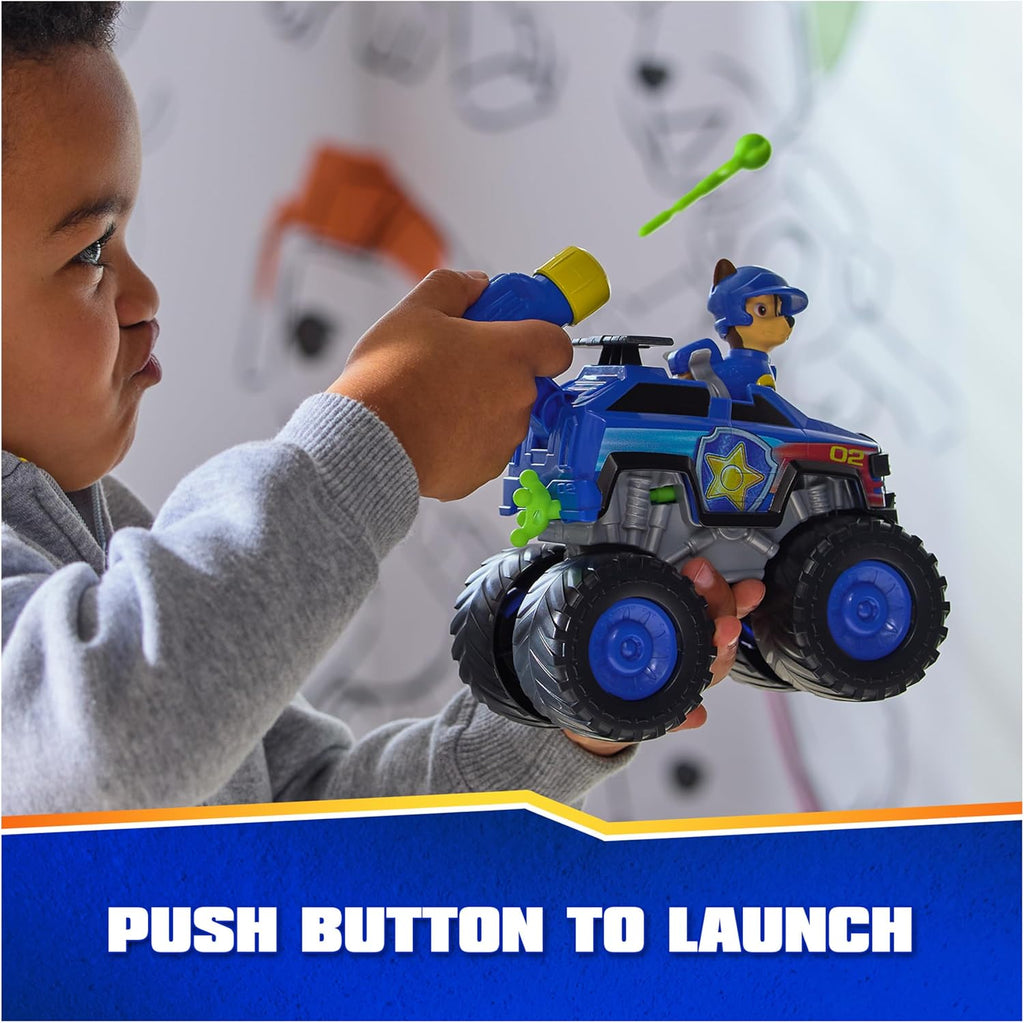 Chase’s Cruiser Toy Truck with Projectile Launcher and Action Figure Q751