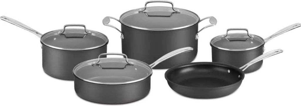 9 Piece Hard Anodized Cookware Set G900902