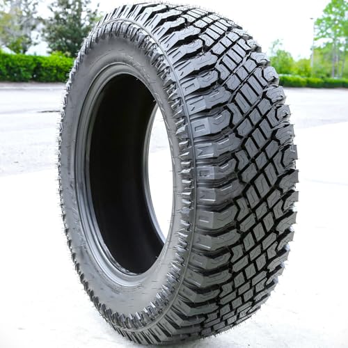 35X12.50R20LT All-Terrain Mud Light Truck Radial Tire Black Side Wall D83037