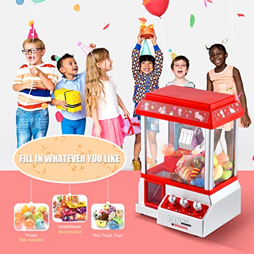 Mini Claw Machine Candy Grabber Prize Dispenser Arcade Game Machine E532