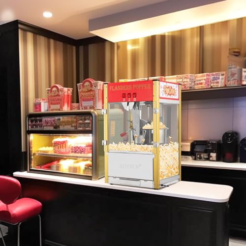 Red 16 Ounce Countertop Popcorn Machine J20000