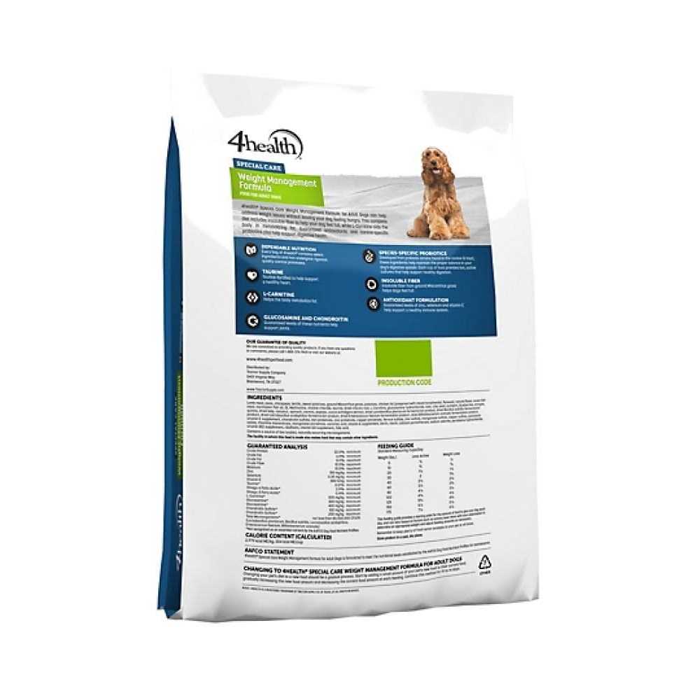 Adult Weight Management Lamb Formula Dry Dog Food E367