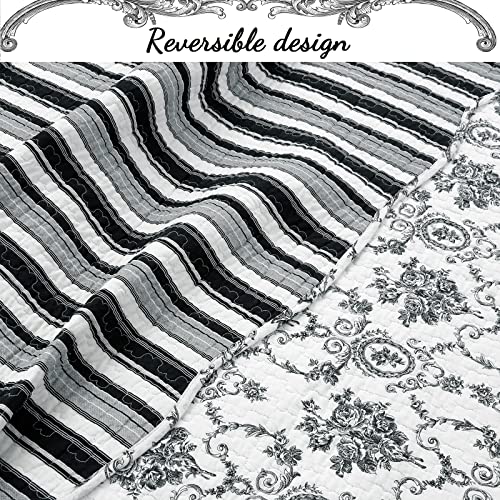 100% Cotton Queen Size Quilt Set W959