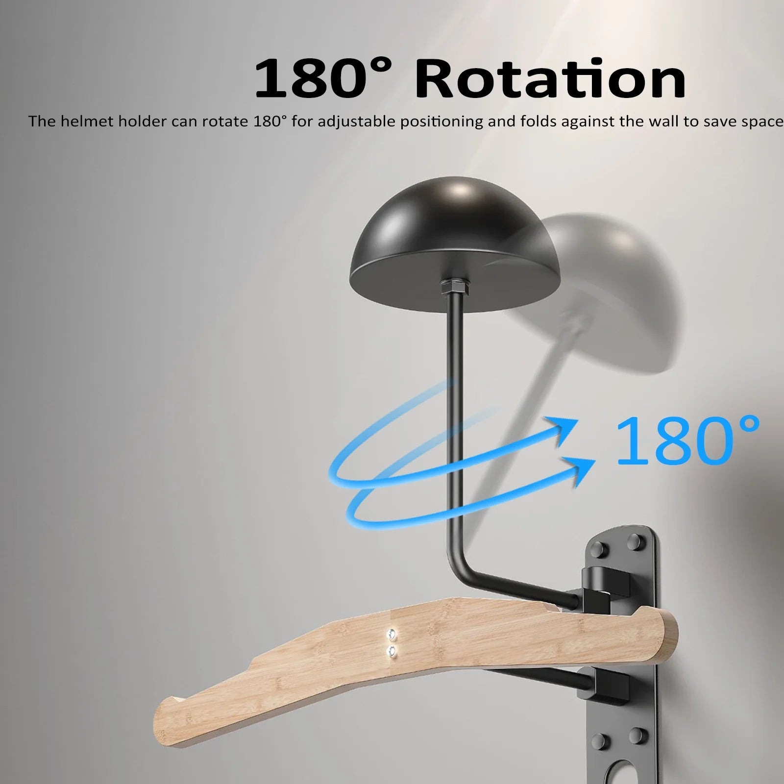 180 Rotation Helmet Wall Mount J150
