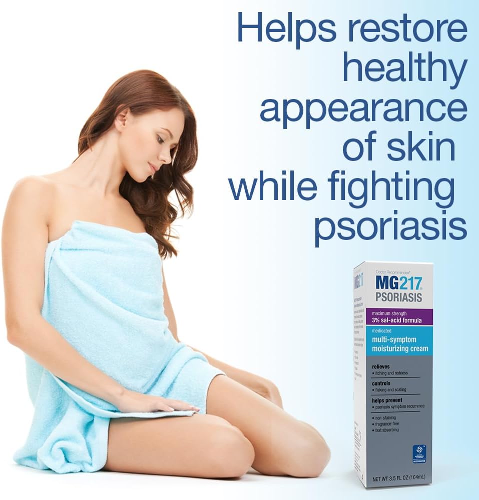 3% Salicylic Acid Psoriasis Cream, Fragrance Free, 3.5 Fl Oz J240030
