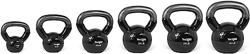 Vinyl Coated Kettlebell Weight Set S7372