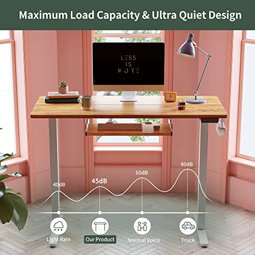40 × 24 Inches Electric Height Adjustable Standing Desk P374