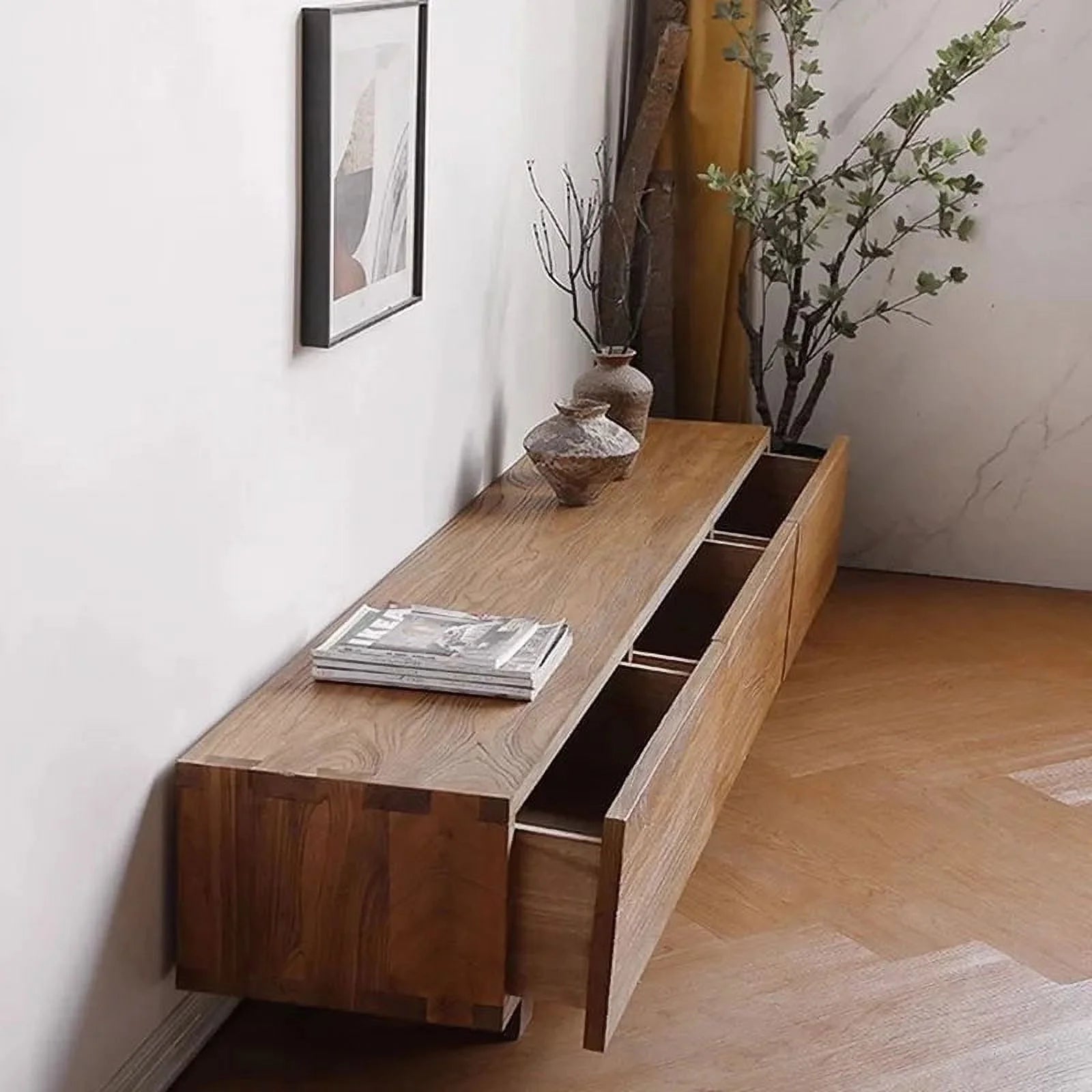 Storage Tv Stand Entertainment Table Television Unit Center S3074