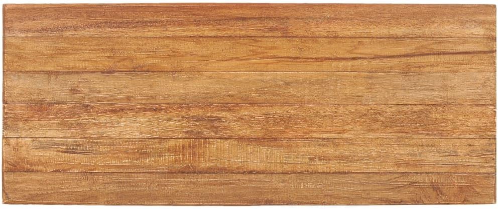 Solid Reclaimed Wood and Teak Wood Coffee Table R75319