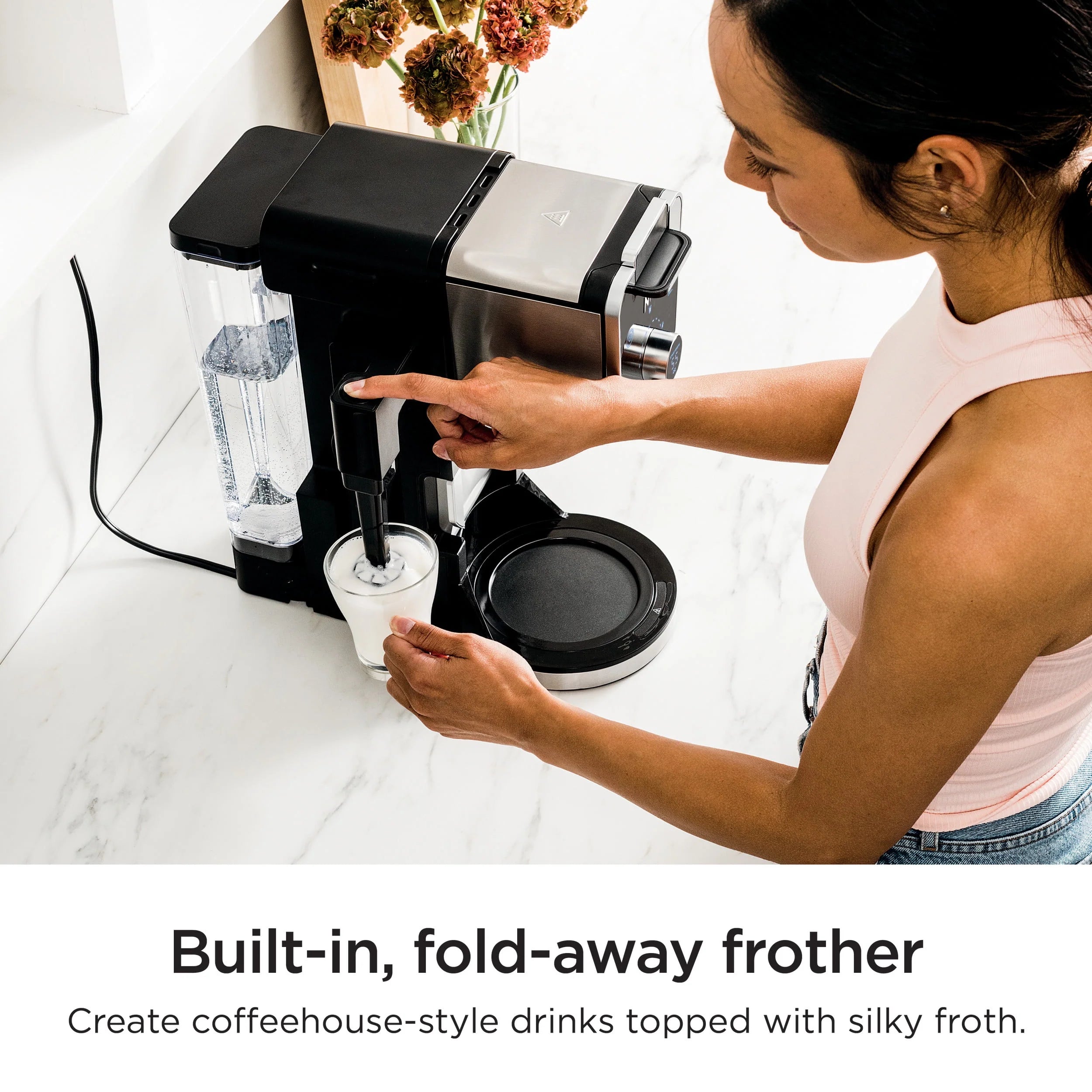 12-Cup Drip Coffee Maker with Glass Carafe P31473