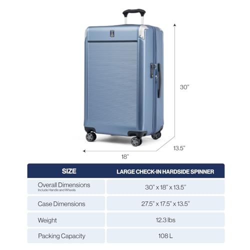 Compact Carry on 20-Inch Hard Shell Polycarbonate Suitcase H1766