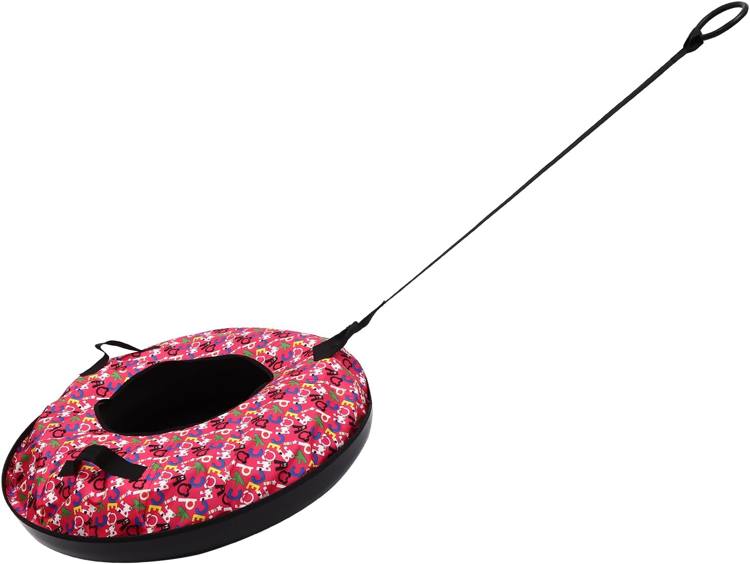 90cm Oxford Cloth Inflatable Snow Sled with Hard Plastic Bottom B644