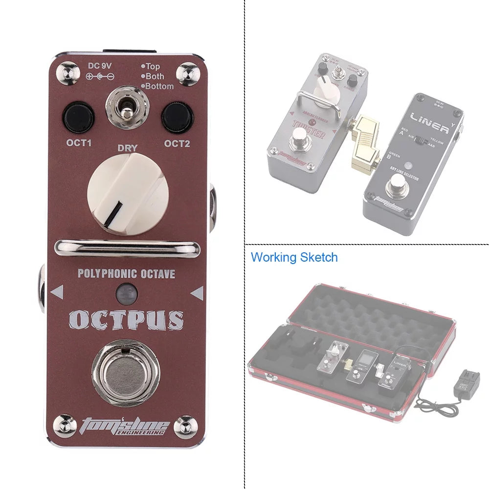 Octave Electric Guitar Effect Pedal H484122
