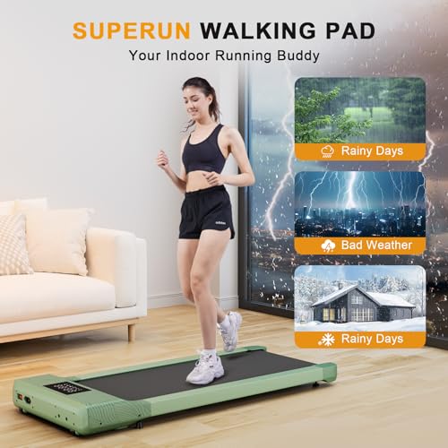 Walking Pad Treadmill with Remote Control LED Display H412