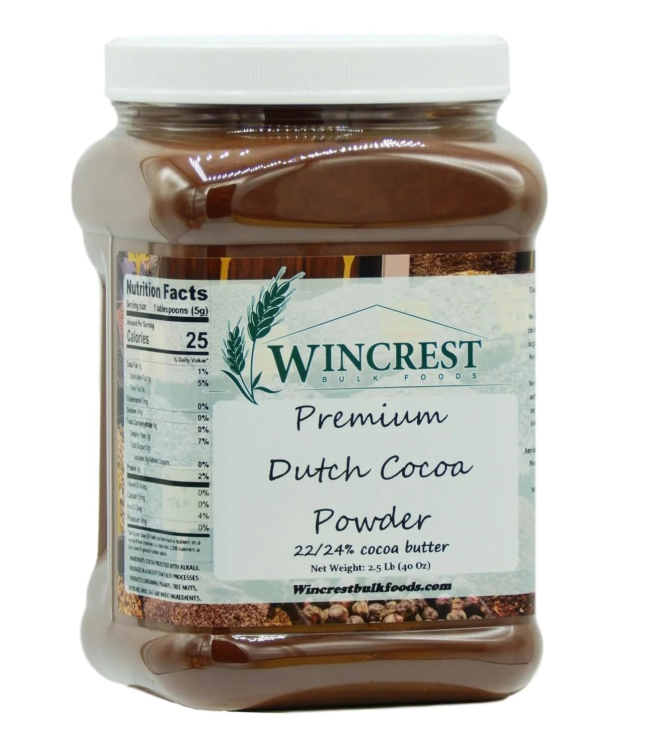 Dutch Cocoa Powder - 2.5 Lb Tub Z869