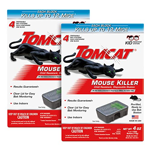 2 Pre-Filled Mouse Killer Bait Stations W347