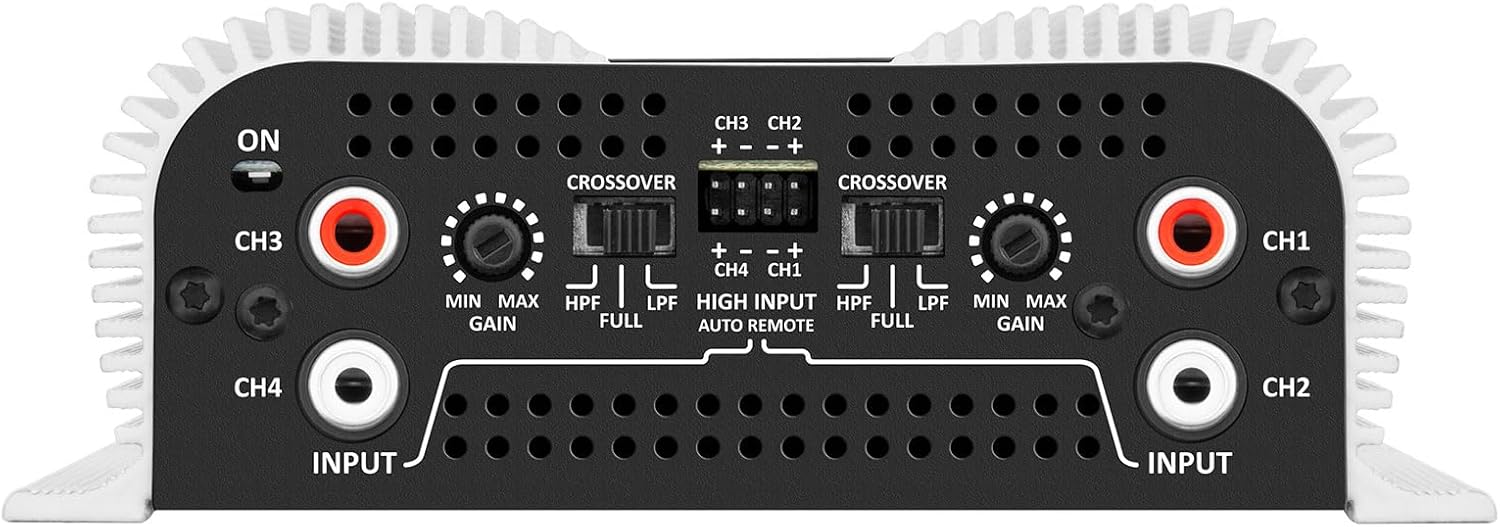 Compact 4 Channels 440 Watts Amplifier J740633