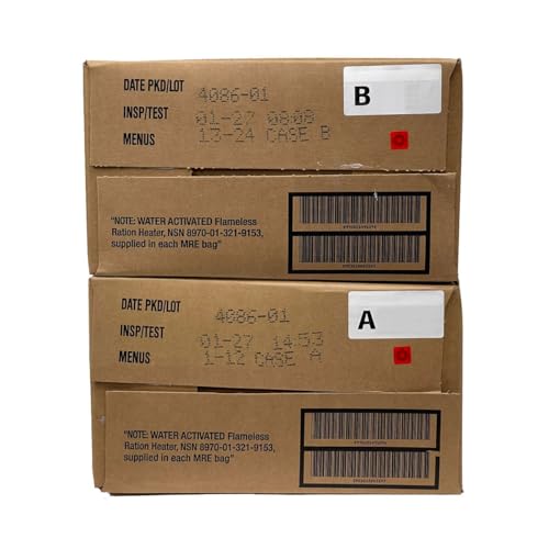 MRE Case Meals-Ready-To-Eat V91801