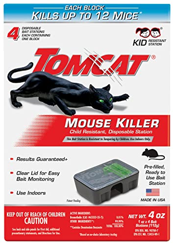 2 Pre-Filled Mouse Killer Bait Stations W347