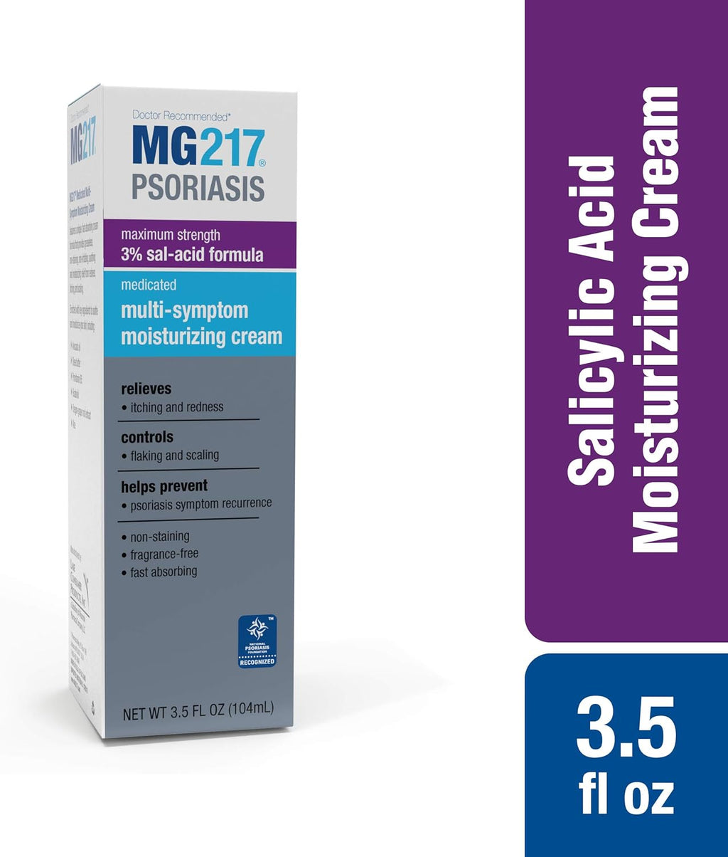 3% Salicylic Acid Psoriasis Cream, Fragrance Free, 3.5 Fl Oz J240030