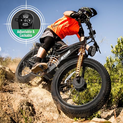 5000W Dual Motor Electric Bike with 60V 32AH Battery 26x4 Fat Tire Full Suspension 7-Speed Gear Z110687