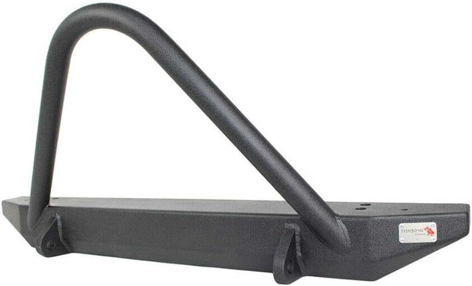Steel Black Textured Front Bumper for Jeep Wrangler A7907