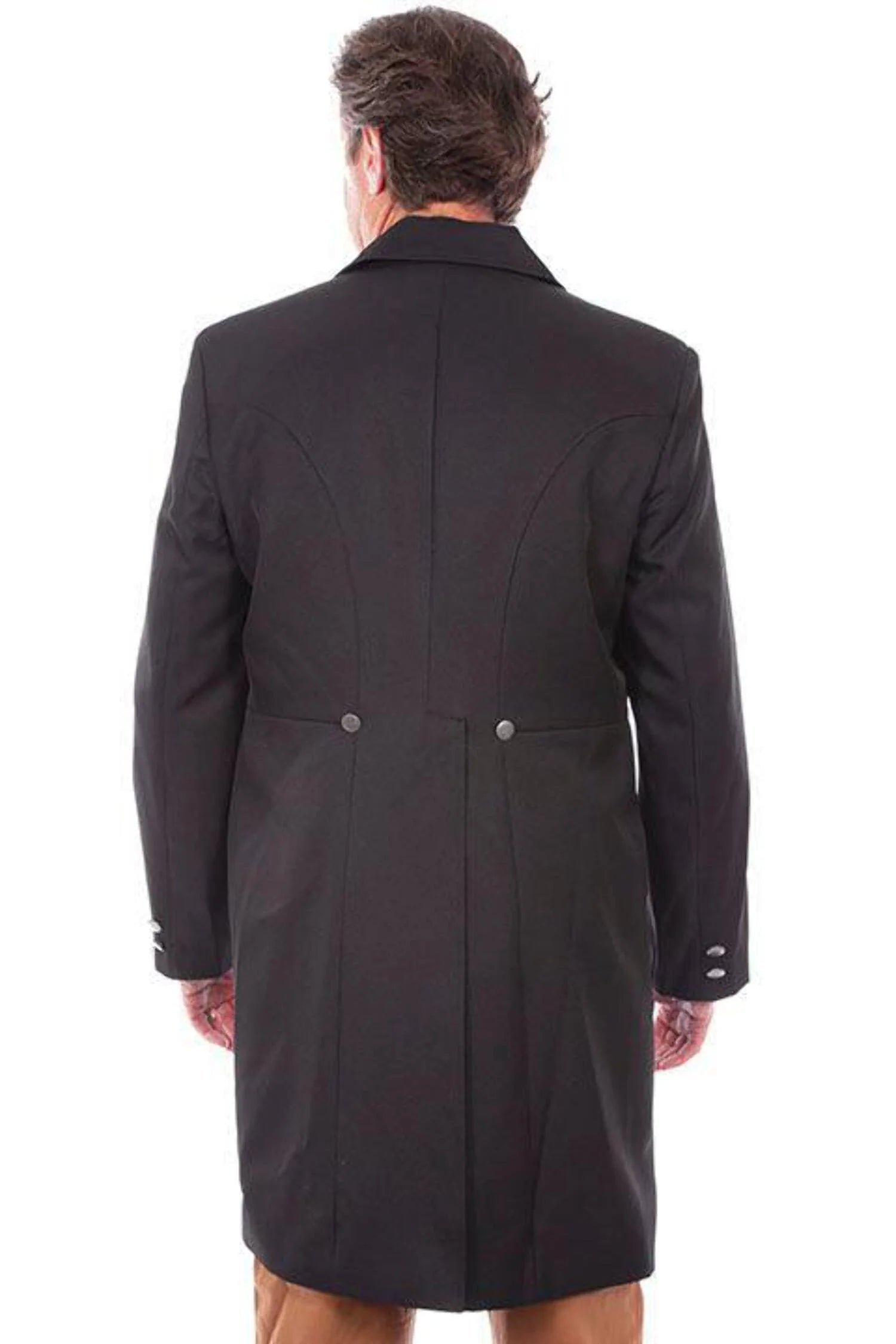 Mens Western Frock Coat with Back Vent Button Front P27249