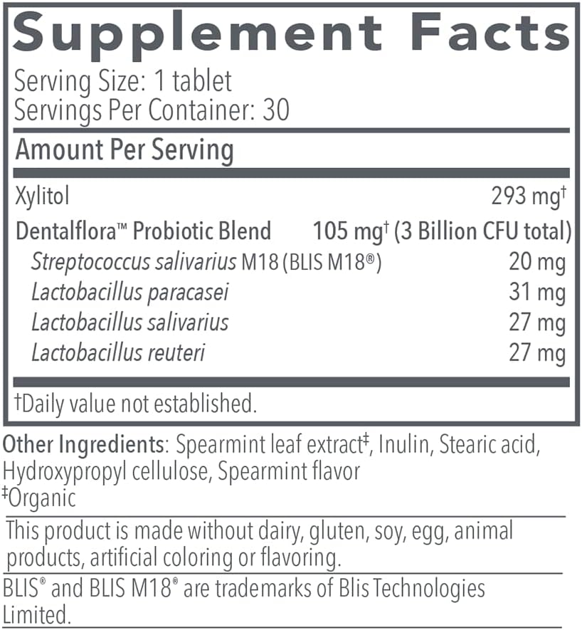 Oral Probiotic Tablets Y25530