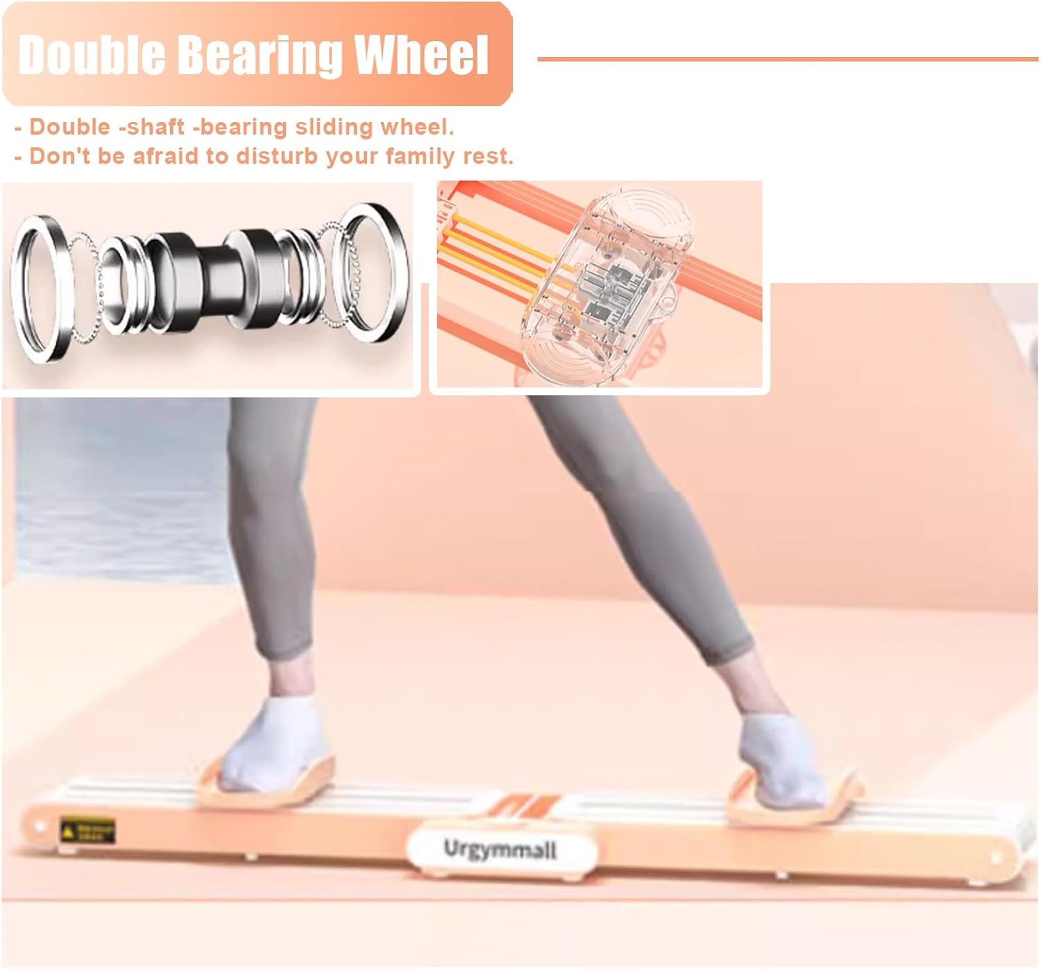 2 in 1 Foldable Leg Exercise Machine S530