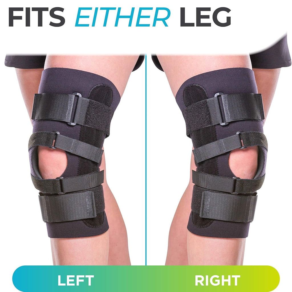 J Patella Knee Brace with Support Straps (Large) G16667