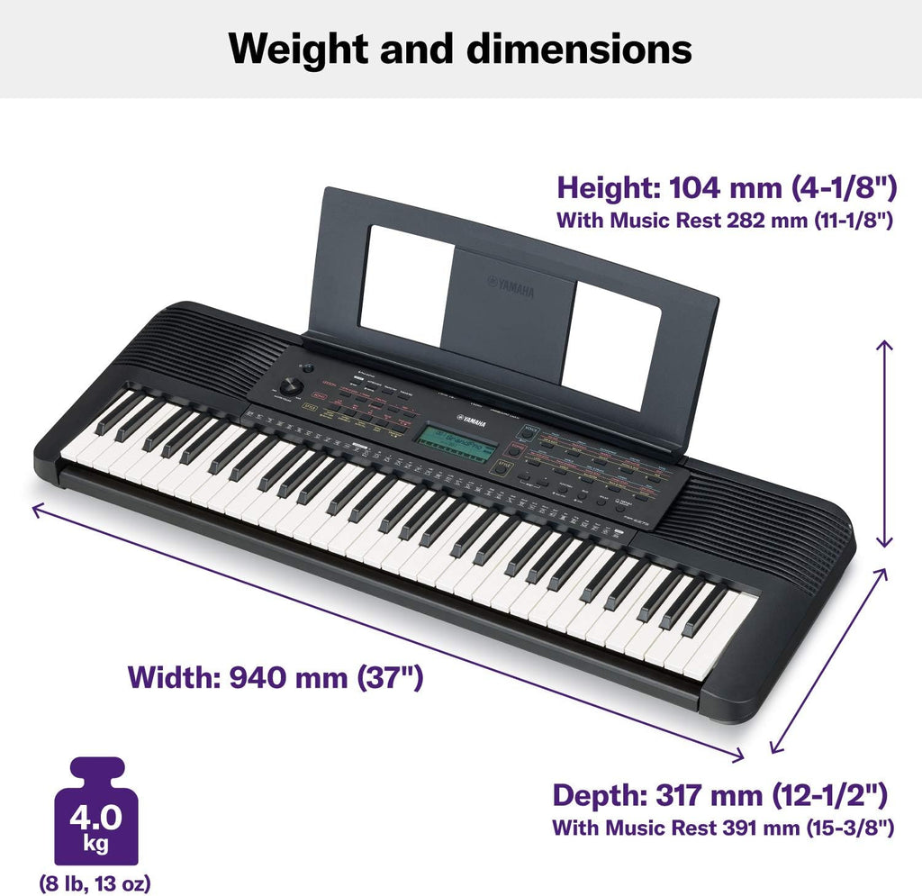 61-Key Portable Keyboard A353