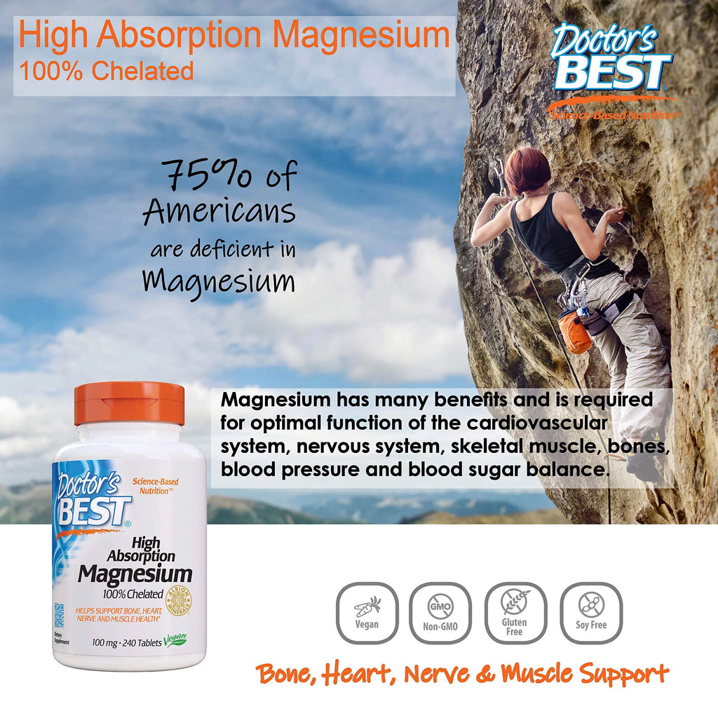 100 mg Magnesium Glycinate, 240 Count I684