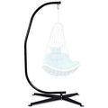 Black Heavy-Duty Steel Hammock Chair Stand Only Y8736