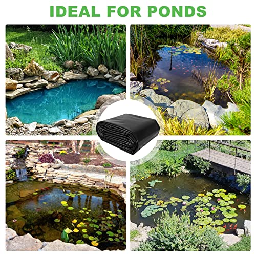 13 x 20 Feet Heavy Duty HDPE Pond Liner K291