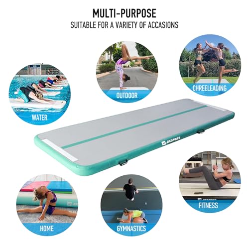 Inflatable Gymnastics Air Mat Tumble Track with Air Pump R10765
