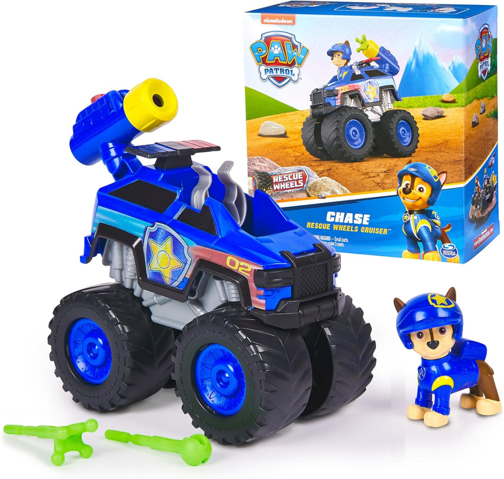 Chase’s Cruiser Toy Truck with Projectile Launcher and Action Figure Q751