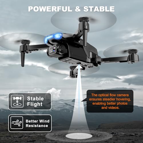 2K HD FPV Drone with Camera, 2 Batteries I6069