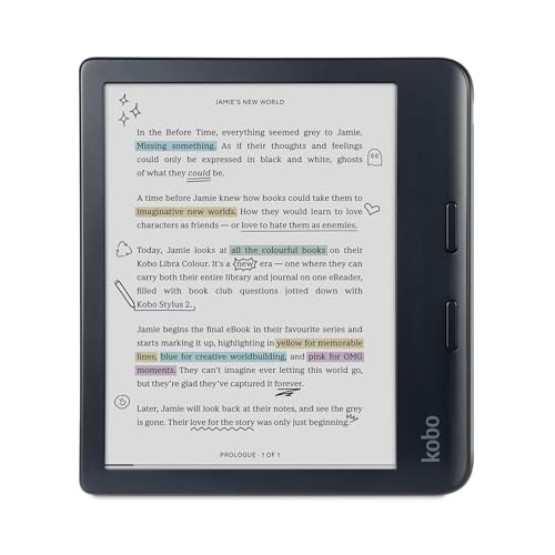7” Glare-Free Colour E Ink Display eReader N731