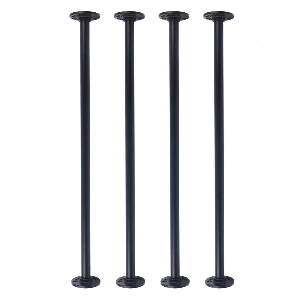 Black Metal Table Legs 4 Pack N450