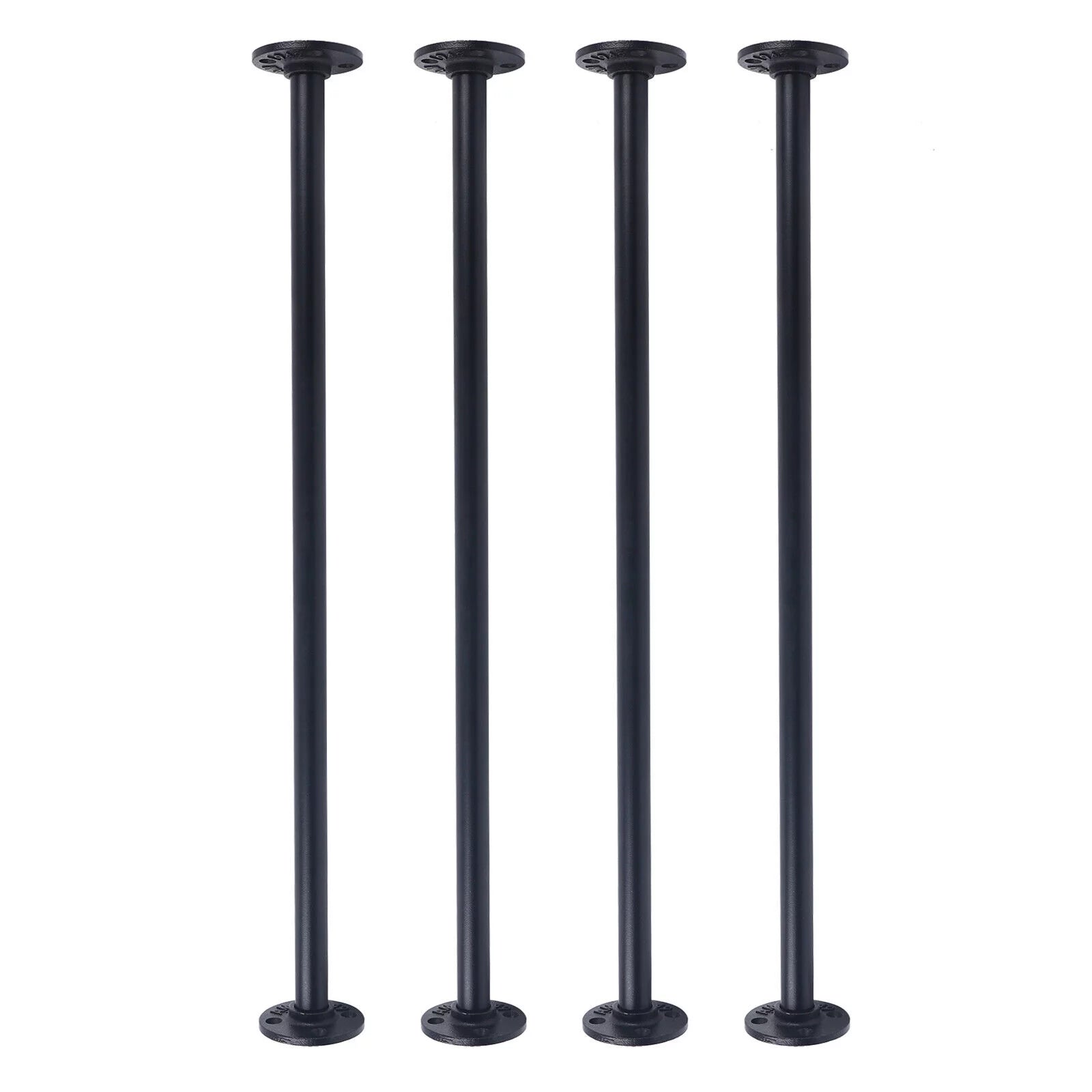 Black Metal Table Legs 4 Pack N450