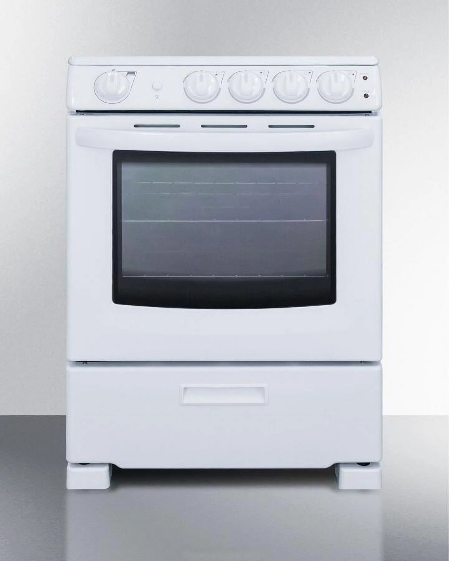 White Electric Smooth-Top Range K7774