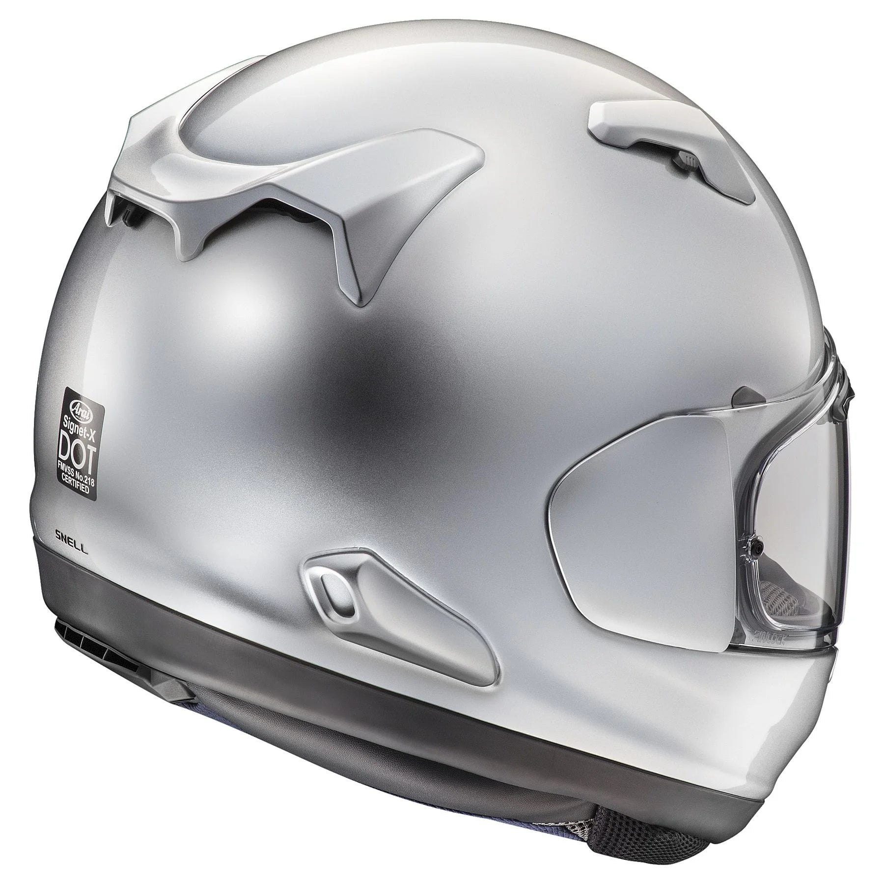 Aluminum Silver Small Helmet V757