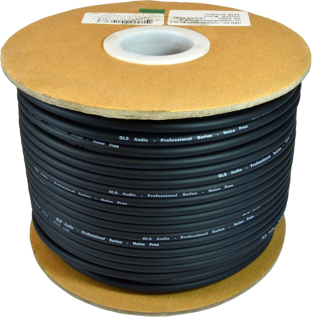 300ft Black Microphone Cable Pack of 2 C718614