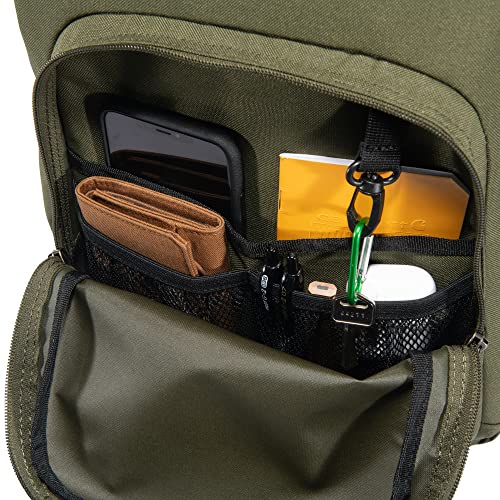 Black 25L Water-Resistant Backpack with Laptop Sleeve E47847