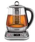 Digital Programmable Glass Electric Kettle, Stainless Steel, 1.5 Liter P4466