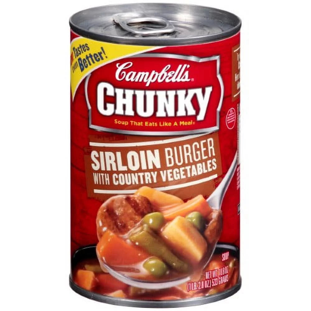 Sirloin Burger with Country Vegetables Soup A784