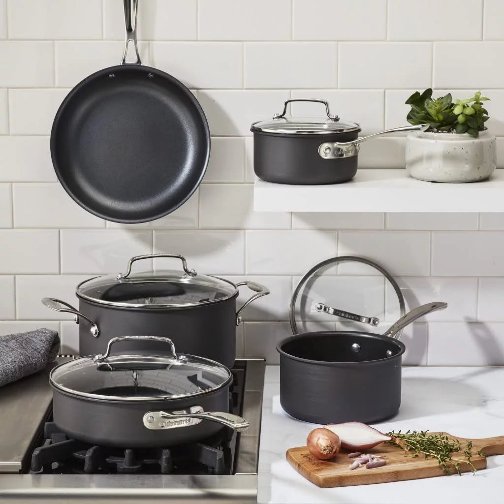 9 Piece Hard Anodized Cookware Set G900902