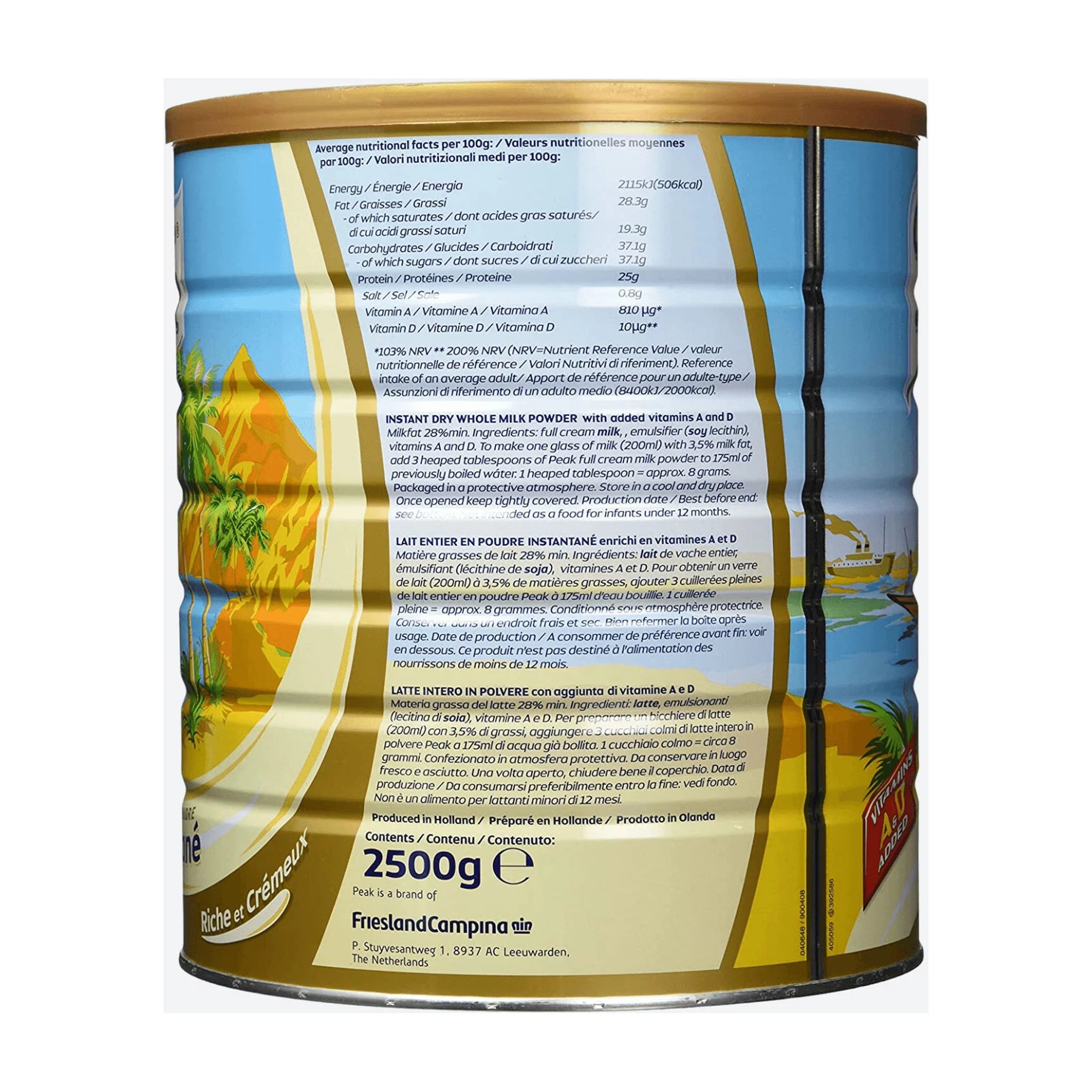 Whole Milk 2500g B7412