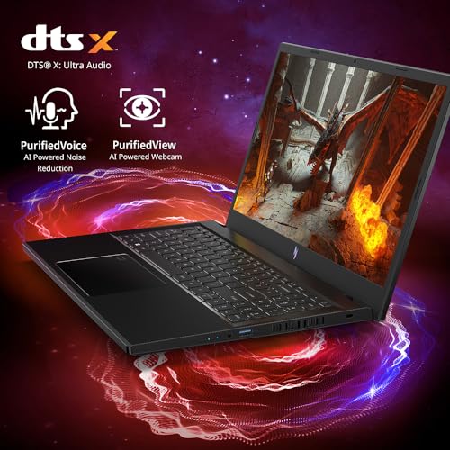 Nitro V Gaming Laptop Intel Core i9-13900H NVIDIA GeForce RTX 4060 15.6" FHD IPS 144Hz Display 32GB DDR5 1TB Gen 4 SSD R1538